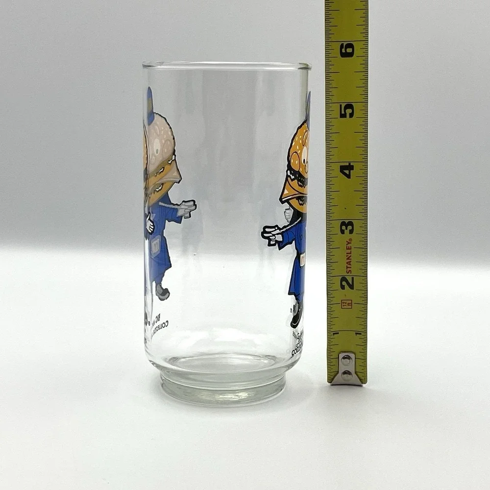 Vintage 1977 Big Mac Police‎ McDonalds Glass Collector Series McDonald's Glasses